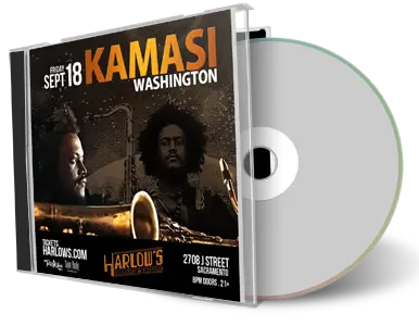 Artwork Cover of Kamasi Washington 2015-09-18 CD Sacramento Audience