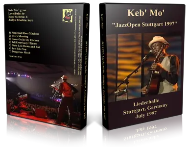 Artwork Cover of Keb Mo Compilation DVD Stuttgart 1997 Proshot