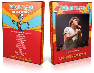 Artwork Cover of LCD Soundsystem 2018-03-23 DVD Lollapalooza Brazil Proshot