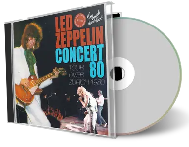 Artwork Cover of Led Zeppelin Compilation CD Tour Over Zurich Audience