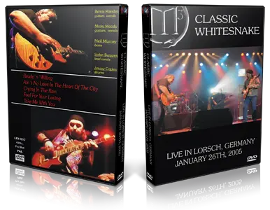 Artwork Cover of M3 Classic Whitesnake 2005-01-26 DVD Lorsch Proshot