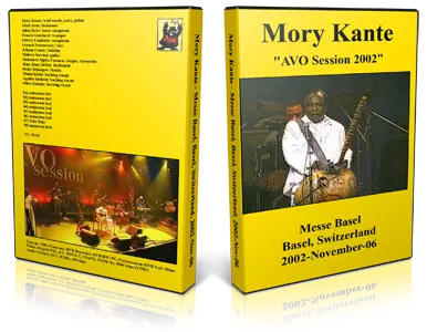 Artwork Cover of Mory Kante 2002-11-06 DVD Basel Proshot