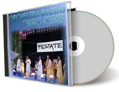 Artwork Cover of Orchestra Baobab Chiasso 2003-06-13 CD Chiasso Soundboard