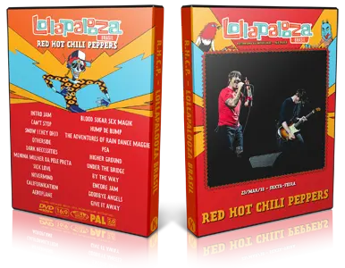 Artwork Cover of Red Hot Chili Peppers 2018-03-23 DVD Lollapalooza Brazil Proshot