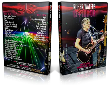 Artwork Cover of Roger Waters 2017-10-29 DVD Vancouver Audience