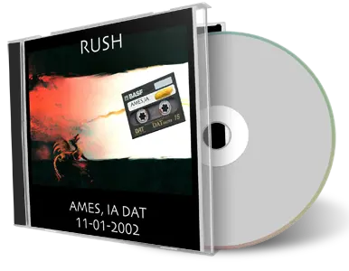 Artwork Cover of Rush 2002-11-01 CD Ames Audience