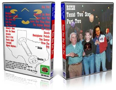 Artwork Cover of Rush 1994-01-28 DVD Dallas Audience
