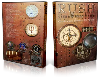 Artwork Cover of Rush 2011-04-08 DVD Hershey Audience