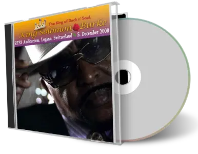 Artwork Cover of Solomon Burke 2008-12-05 CD Lugano Soundboard