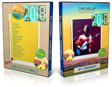 Artwork Cover of St Vincent Compilation DVD Coachella 2018 Proshot