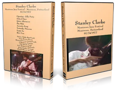 Artwork Cover of Stanley Clarke 1977-07-24 DVD Montreux Proshot