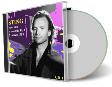 Artwork Cover of Sting 1988-03-02 CD Madison Audience