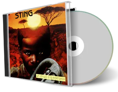 Artwork Cover of Sting 1990-10-13 CD Santiago Soundboard
