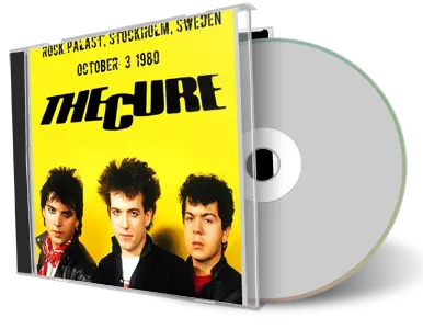 Artwork Cover of The Cure 1980-10-03 CD Stockholm Audience