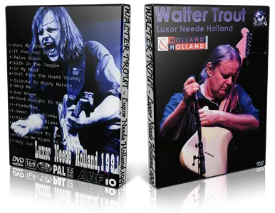 Artwork Cover of Walter Trout 1991-03-15 DVD Luxor Neede Audience