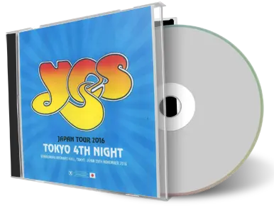 Artwork Cover of Yes 2016-11-29 CD Tokyo Soundboard