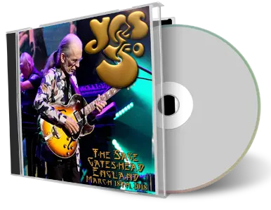 Artwork Cover of Yes 2018-03-18 CD Gateshead Audience