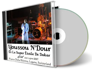 Artwork Cover of Youssou Ndour 2007-07-07 CD Lugano Soundboard