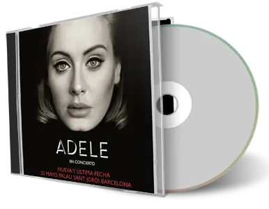 Artwork Cover of Adele 2016-05-24 CD Barcelona Audience