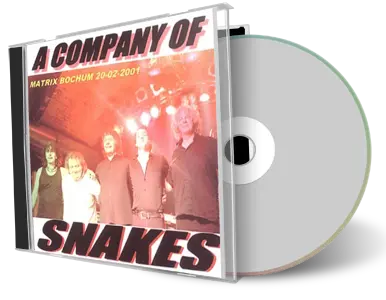 Artwork Cover of Company Of Snakes 2001-02-20 CD Bochum Audience