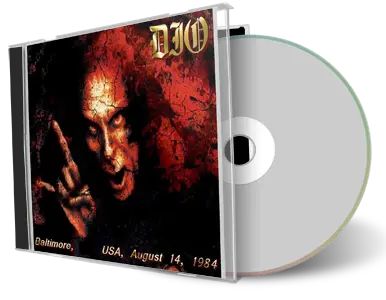 Artwork Cover of Dio 1984-08-14 CD Baltimore Audience