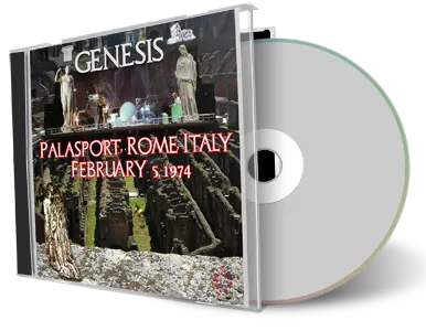 Artwork Cover of Genesis 1974-02-05 CD Rome Audience