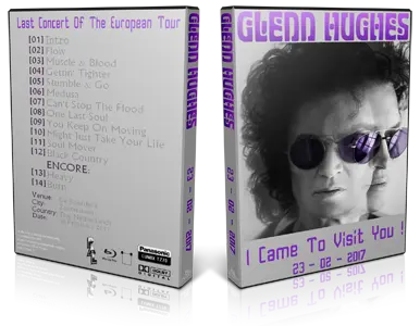 Artwork Cover of Glenn Hughes 2017-02-23 DVD Zoetermeer Audience