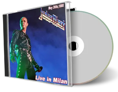 Artwork Cover of Judas Priest 1988-05-26 CD Milan Audience