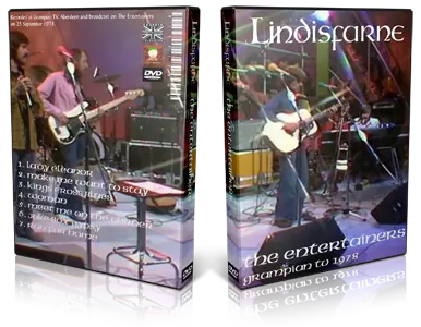 Artwork Cover of Lindisfarne 1978-09-25 DVD Aberdeen Proshot