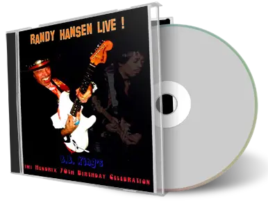 Artwork Cover of Randy Hansen 2012-11-25 CD New York City Audience