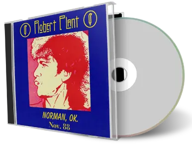 Artwork Cover of Robert Plant 1988-11-18 CD Norman Audience