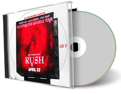 Artwork Cover of Rush 2013-04-23 CD Austin Audience