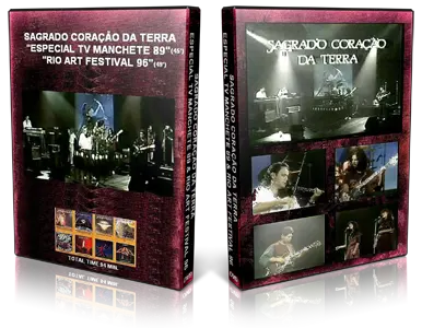 Artwork Cover of Sagrado Coracao da Terra 1996-09-12 DVD Rio de Janeiro Proshot