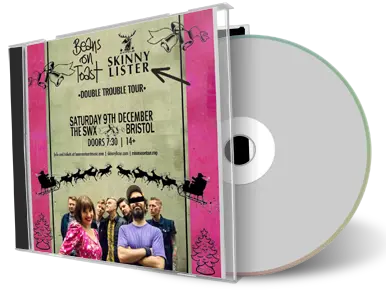 Artwork Cover of Skinny Lister 2017-12-09 CD Bristol Audience