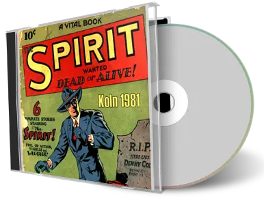 Artwork Cover of Spirit 1981-05-15 CD Cologne Audience