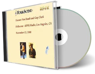 Artwork Cover of Townes Van Zandt 1988-11-13 CD Los Angeles Soundboard
