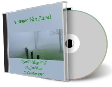 Artwork Cover of Townes Van Zandt 1990-10-15 CD Staffordshire Soundboard