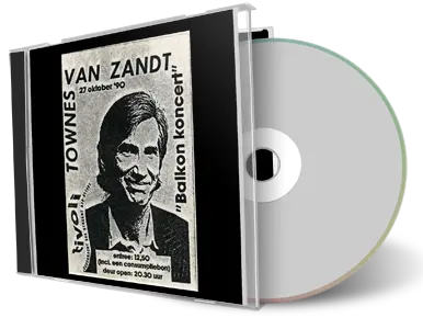 Artwork Cover of Townes Van Zandt 1990-10-27 CD Utrecht Audience