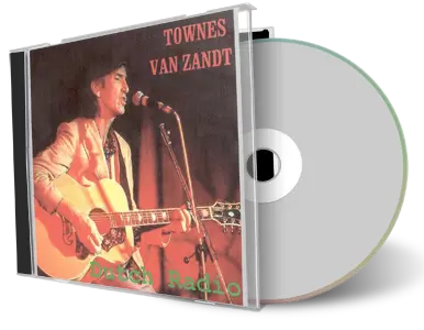 Artwork Cover of Townes Van Zandt 1990-12-01 CD Amsterdam Soundboard