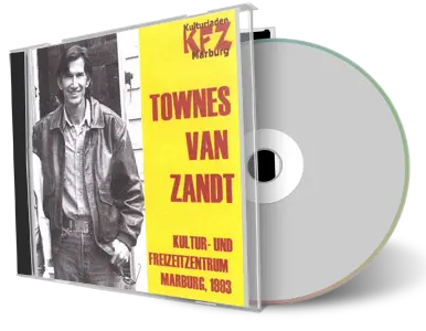 Artwork Cover of Townes Van Zandt 1993-10-06 CD Marburg Audience