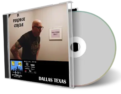 Artwork Cover of A Perfect Circle 2018-05-26 CD Dallas Audience