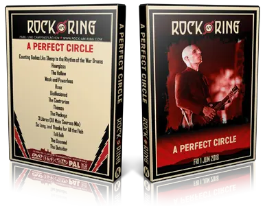 Artwork Cover of A Perfect Circle 2018-06-01 DVD Rock am Ring Proshot