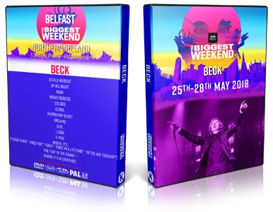 Artwork Cover of Beck 2018-05-25 DVD BBC Musics The Biggest Weekend Proshot