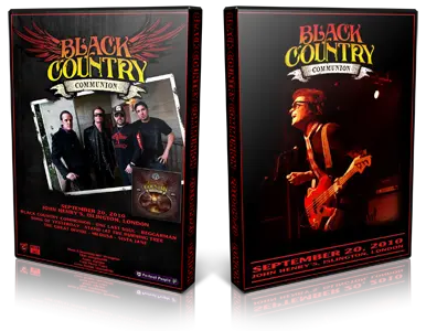 Artwork Cover of Black Country Communion 2010-09-20 DVD London Audience