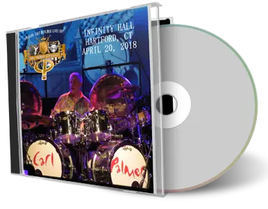 Artwork Cover of Carl Palmer 2018-04-20 CD Hartford Audience