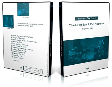 Artwork Cover of Charlie Haden and Pat Metheny 2003-05-07 DVD Burghausen Proshot