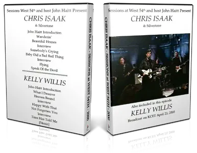 Artwork Cover of Chris Isaak and Kelly Willis 2000-04-23 DVD New York City Proshot