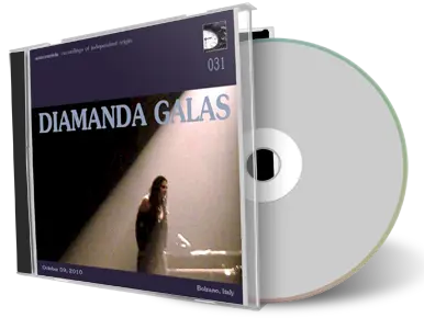 Artwork Cover of Diamanda Galas 2010-09-10 CD Bolzano Audience