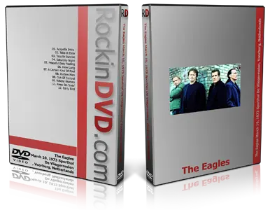 Artwork Cover of Eagles 1973-03-10 DVD Voorburg Proshot