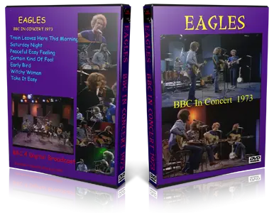 Artwork Cover of Eagles 1973-03-20 DVD BBC In Concert 1973 Proshot